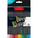 Faber-Castell Buntstifte Black Edition 36er Kartonetui